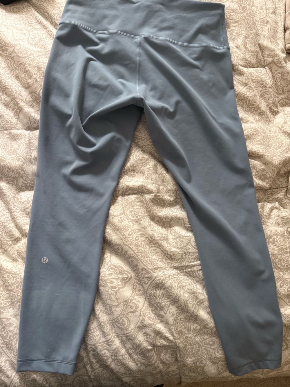 lululemon athletica Gray Leggings with Inner Care Tag